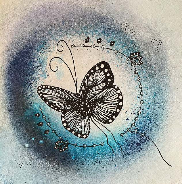 Butterflies dream 40x40 cm