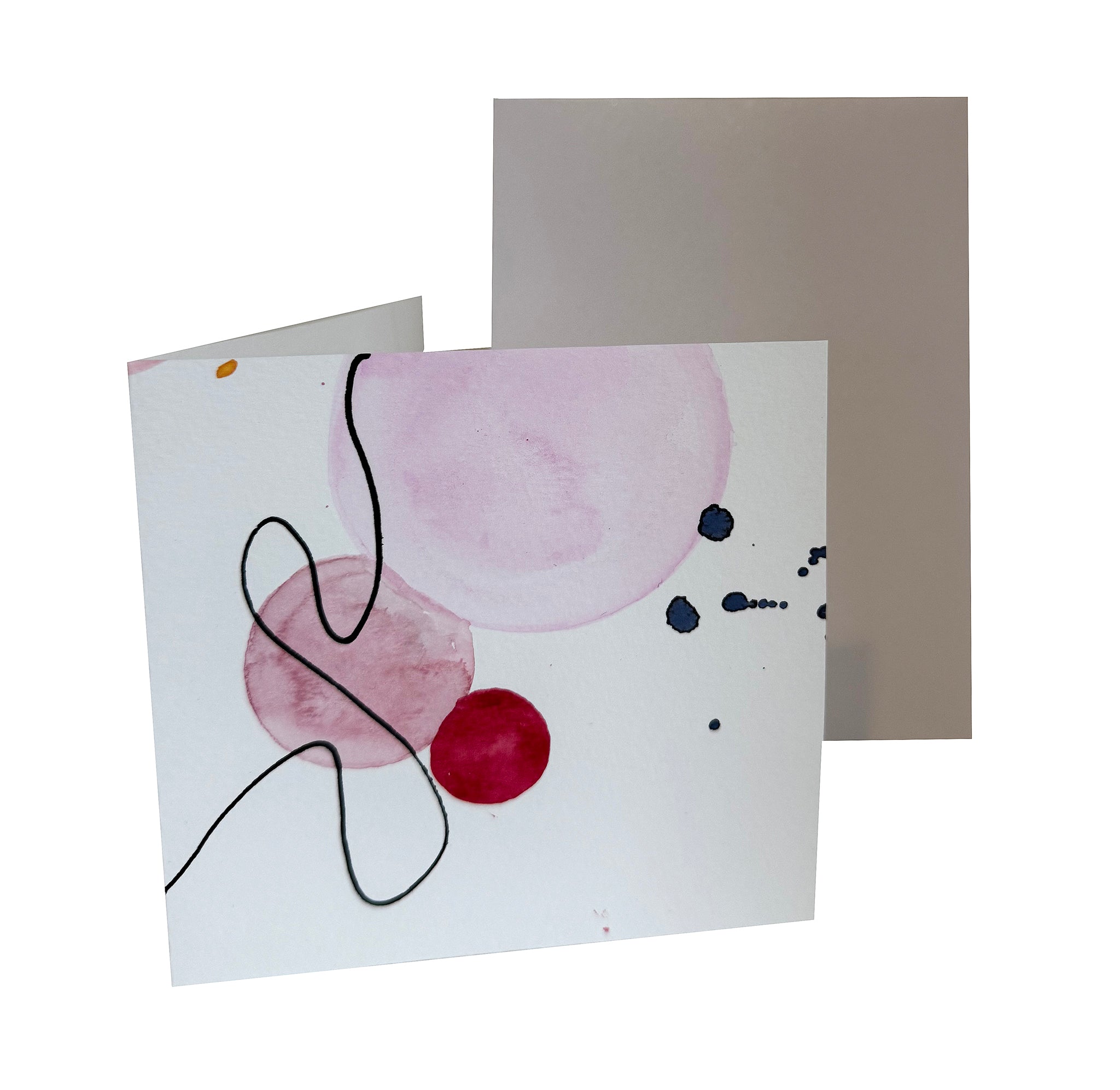 Lykønskningskort 10,5x10 cm - Den lille hilsen
