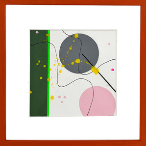 Maleri i ramme 30x30 cm