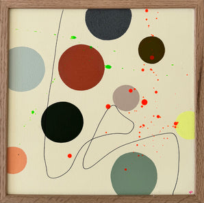 Nyhed: Malerier i ramme 30x30 cm