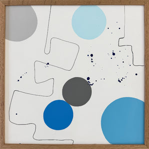 (New) Maleri i ramme 40x40 cm