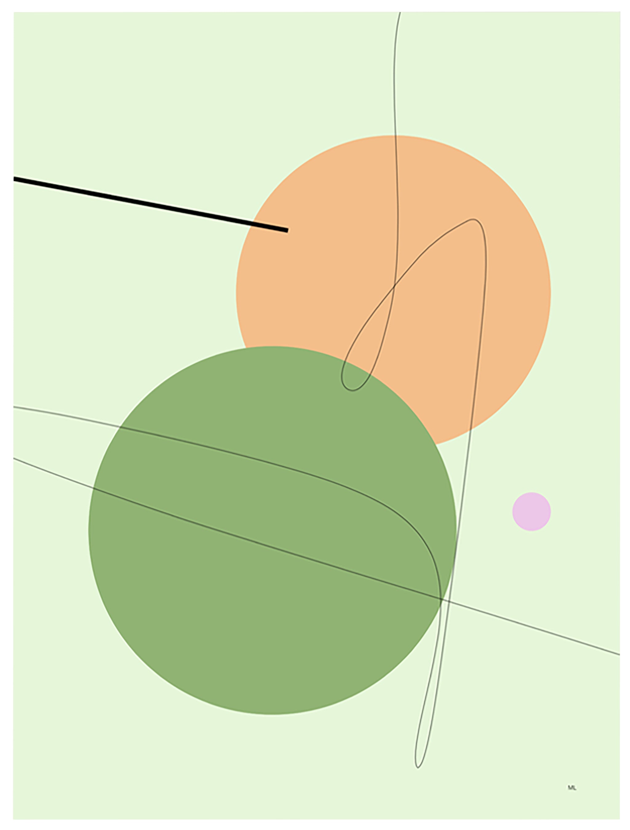 Graphic poster A3